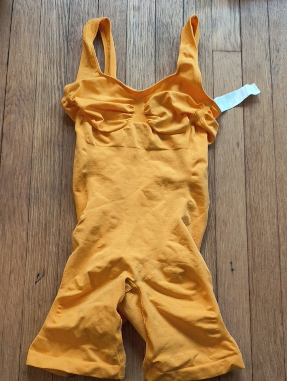 YITTY Sculpting Bodysuit in Golden Orange